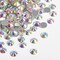 1440 Pieces Flat Back Crystal Rhinestones Round Gems for Nail Art and Craft Glue Fix, CrystalAB (SS10(2.7-2.8mm))